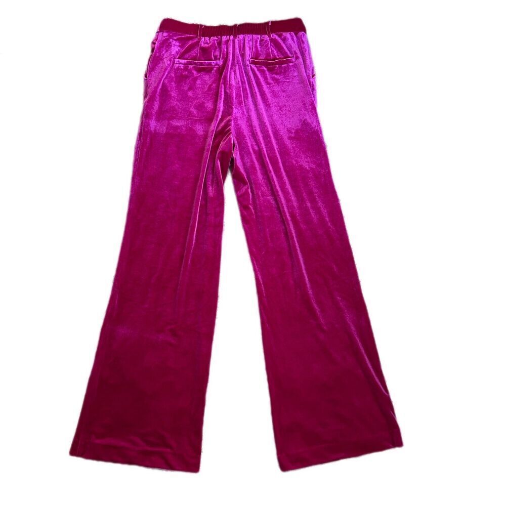Six/Fifty NWT Adeline Velour Wide Leg Pant Medium - Picture 4 of 10